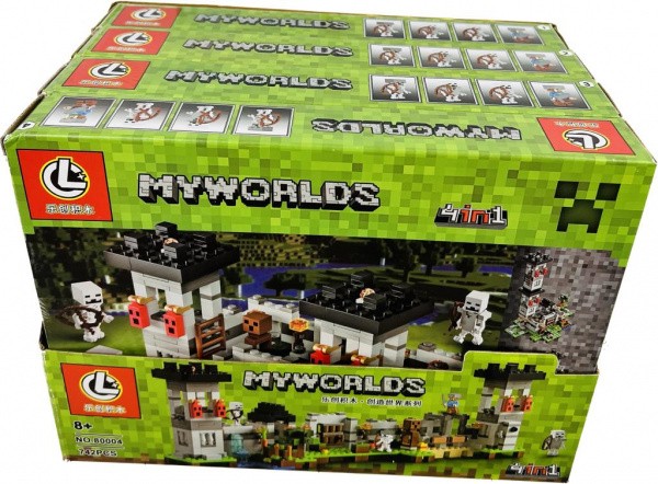 Конструктор "Мой мир / My World" 80004 (185-187 дет.)