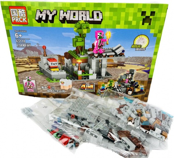 Конструктор "Мой мир / My World" 63118 (232-240 дет.)