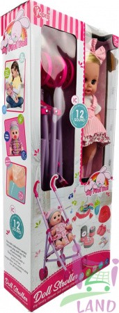Кукла Девочка с коляской "Моя первая кукла / My First Doll"