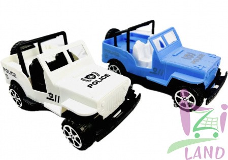 Машина инерционная "Джип Jeep CJ 7 Полиции"
