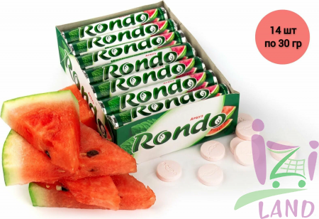 Освежающие Конфеты "Рондо / Rondo" Вкус Арбуза