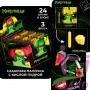 Сахарная палочка с кислой пудрой Кислица ассорти (Яблоко, Клубника, Лимон) 15гр*24шт*12бл